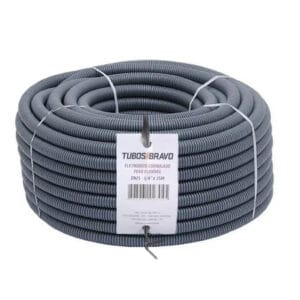 Tubo Flexível Corrugado Cinza DN25 (3/4″)