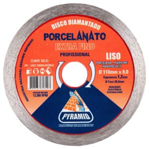 Disco Diamantado Ultrafino para Porcelanato